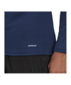 adidas Team Base Top langarm Blau - blau
