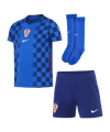Nike HNS Kroatien Minikit Trikot Set Away WM 2026 Kids Blau F444 - blau