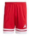adidas Squadra 25 Short Rot - rot