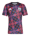 adidas Olympique Lyon Prematch T-Shirt 2025/2026 Schwarz - schwarz