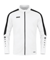 JAKO Power Polyesterjacke Kids Weiss Schwarz F000 - weiss