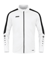 JAKO Power Polyesterjacke Weiss Schwarz F000 - weiss