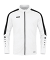 JAKO Power Polyesterjacke Weiss Schwarz F000 - weiss