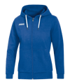 JAKO Base Kapuzenjacke Damen Blau F04 - blau