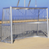 Bolzplatztor 3x2m mit Basketball Aufsatz