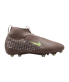Nike Jr Air Zoom Mercurial Superfly X Academy FG/AG Kylian Mbappe Kids Braun F200 - braun