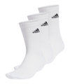 adidas Cush Crew 3er Pack Socken Weiss Schwarz
