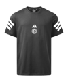 adidas Fortuna Düsseldorf Königsallee T-Shirt Schwarz - schwarz