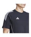 adidas Tiro 24 T-Shirt Schwarz Weiss - schwarz
