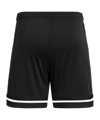 adidas Squadra 25 Short Schwarz/Weiß | - schwarz