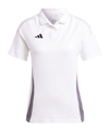adidas Tiro 24 Competition Poloshirt Damen Weiss - weiss