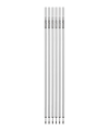 Cawila PRO Slalomstange (33mmx180cm) Weiss - weiss