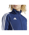 adidas Tiro 24 Trainingsjacke Damen Blau | - blau