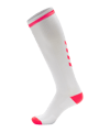 Hummel Elite High Socken Weiss Pink F9232 - weiss