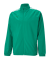 PUMA teamLIGA Sideline Jacke Grün Weiss F05 - gruen