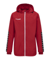 Hummel Authentic Allwetterjacke Kids Rot F3062 - rot