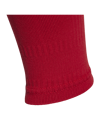 adidas Team Leeves 23 Strumpfstutzen Rot Weiss - rot