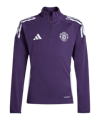 adidas Manchester United Competition Training Sweatshirt Kids Lila - lila