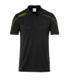 Uhlsport Stream 22 Poloshirt Schwarz Gelb F23 - schwarz