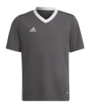 adidas Entrada 22 Trikot Kids Grau Weiss - grau