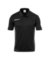 uhlsport Polo Schwarz F01 - schwarz