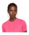 Nike Essential SLM Crop T-Shirt Damen Pink F629 - rosa
