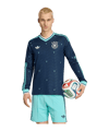 adidas DFB Deutschland Authentic Trikot Langarm |  Away WM 2026 Blau - blau