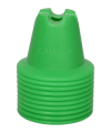 Cawila Mini-Pylone | Trainingskegel | Minihürden | | 10er Set | Grün - gruen