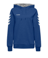 Hummel Cotton Hoody Damen Blau F7045