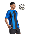 adidas Striped 24 Trikot Blau Schwarz - blau