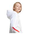 adidas FC Bayern München Anthem Kapuzenjacke Kids Weiß - weiss