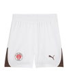 PUMA FC St. Pauli Short Away 2024/2025 Kids Weiss F02 - weiss