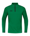 JAKO Challenge Ziptop Grün Schwarz F201 - gruen
