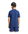 adidas Originals Tiro Travel T-Shirt Kids Dunkelblau - schwarz