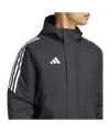 adidas Tiro 24 Winterjacke Schwarz Weiss - schwarz