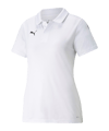 PUMA TeamLIGA Sideline Polo Damen Weiss F04