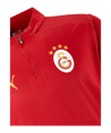 PUMA Galatasaray Istanbul 1/4 Zip Sweatshirt Rot F01 - rot