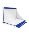 BAZOOKAGOAL CLASSIC PVC | 120x75cm | Blau Weiss | - blau