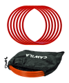 Cawila Koordinationsringe 50cm | 6er Set | Rot - rot