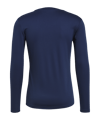 adidas Team Base Top langarm Blau - blau