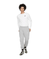 Nike Club Jogginghose Tall Grau Silber Weiss F063 - grau