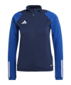 adidas Tiro 23 COM Trainingsjacke Kids Blau - dunkelblau