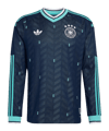 adidas DFB Deutschland Authentic Trikot Langarm |  Away WM 2026 Blau - blau