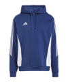 adidas Tiro 24 Hoody Blau Weiss | - blau