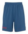 Kempa Player Short Grau Rot F08 - grau