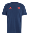 adidas FC Bayern München Tiro Travel T-Shirt Blau - blau