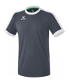 Erima Retro Star Trikot Kids Grau Weiss - grau
