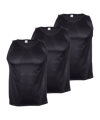 Cawila ACADEMY Trainingsleibchen 3er Set Kids |  Schwarz - schwarz