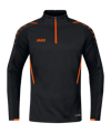 JAKO Challenge Ziptop Schwarz Orange F807 - schwarz