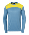 Kempa Emotion 2.0 T-Shirt langarm | Blau Gelb F14 - blau